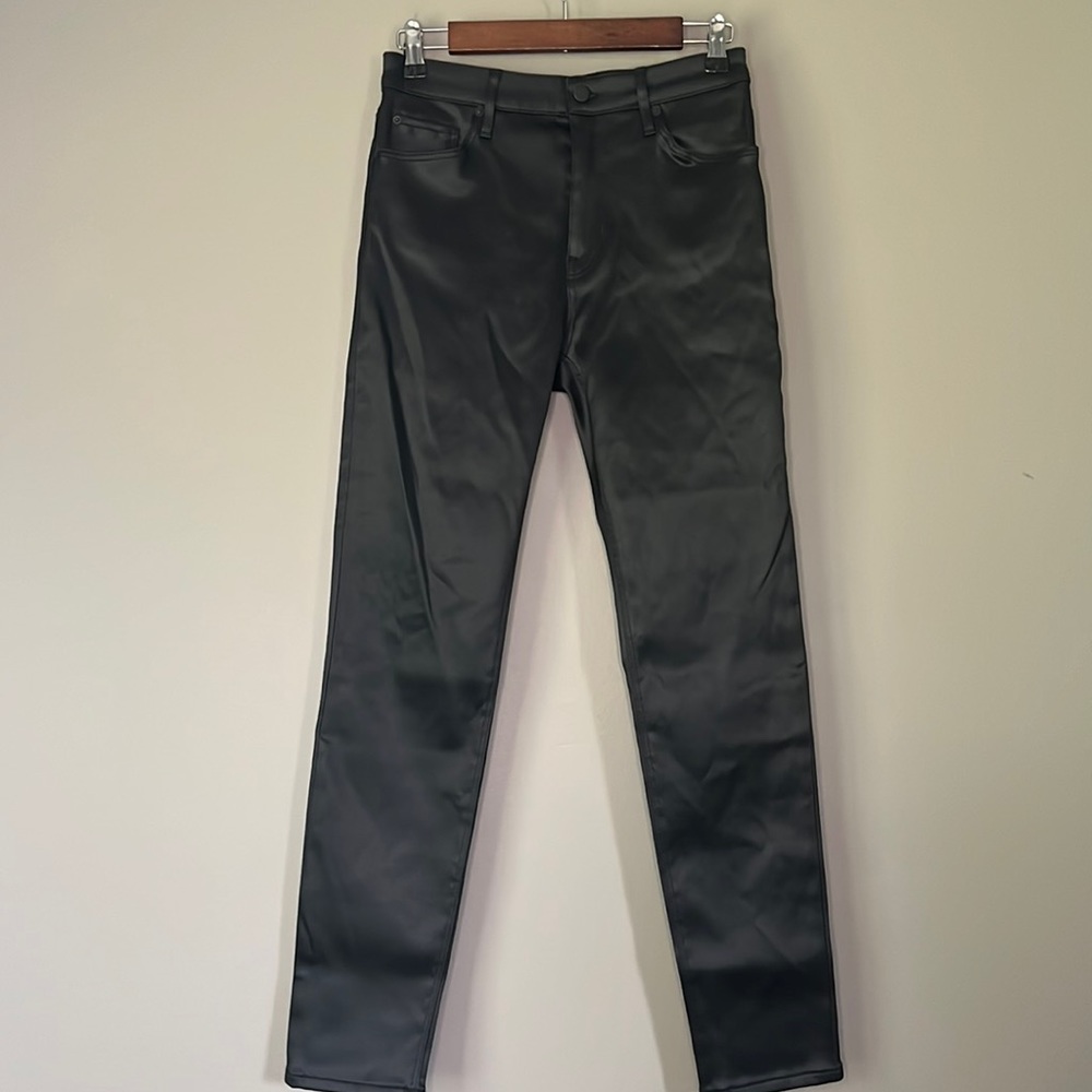 H&M pleather skinny pants